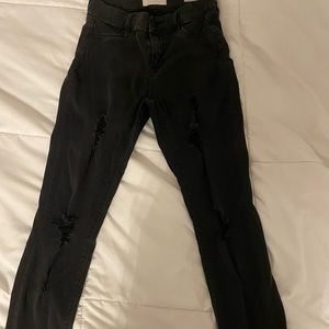 pacsun ripped jeggings